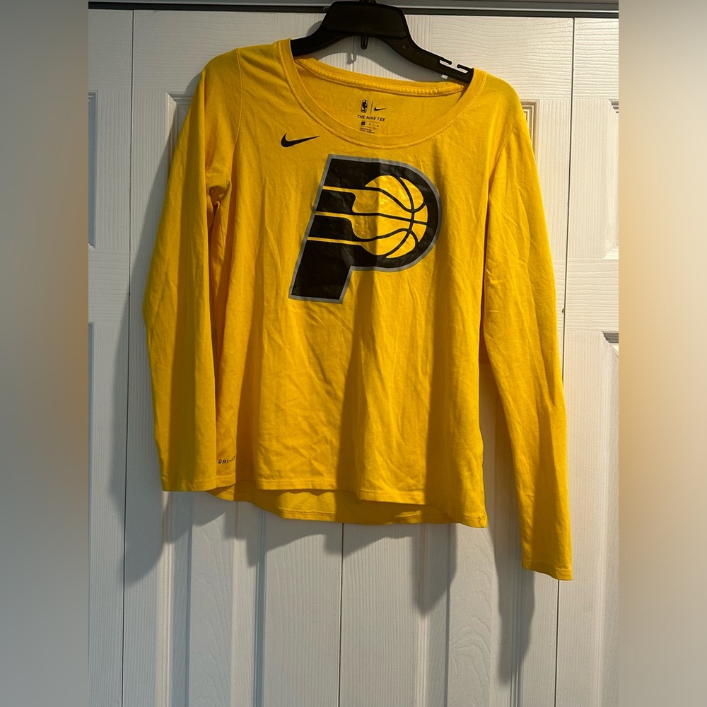 Nike Yellow Indiana Pacers Shirt